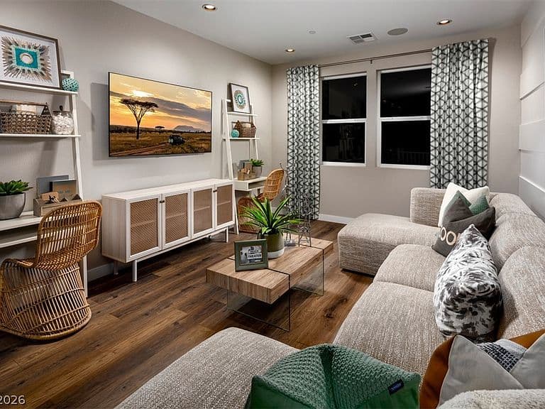 Living room listing photo used for a CrunchSave reel